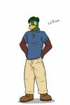 2:3 absurd_res anas anatid anseriform anthro avian bird character_name clothed clothing dabbling_duck duck fully_clothed fuze hi_res male mallard simple_background solo texnatsu white_background william_(texnatsu)