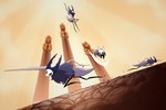 Rating: s
ID: 4383273
Date: 2023-10-30 14:55:43 -0400
Status: active
Score: 29
3:2 ambiguous_gender anthro arthropod aytheta black_body black_exoskeleton blue_body exoskeleton fight group hi_res hollow_knight insect mantis mantis_lord_(hollow_knight) multicolored_body multicolored_exoskeleton size_difference team_cherry the_knight_(hollow_knight) vessel_(species) weapon white_body white_exoskeleton post #4383273