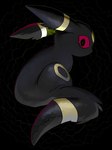 2024 3:4 abstract_background ambiguous_feral ambiguous_gender black_body black_ears black_eyes black_fur black_tail colored dark_theme digital_media_(artwork) ear_markings eeveelution facial_markings feral forehead_markings full-length_portrait fur generation_2_pokemon glistening glistening_body glistening_fur head_markings kemono leg_markings long_ears looking_at_viewer mammal markings mekkyaru mouthless multicolored_body multicolored_ears multicolored_fur multicolored_tail nintendo pokemon pokemon_(species) portrait pupils purple_sclera quadruped ring_(marking) shaded side_view sitting slit_pupils solo stare tail tail_markings two_tone_body two_tone_ears two_tone_fur two_tone_tail umbreon yellow_body yellow_ears yellow_fur yellow_markings yellow_tail