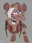 Rating: s
ID: 3589267
Date: 2022-09-26 05:35:35 -0400
Status: active
Score: 97
3_toes adolescent anthro arm_blade blade bottomwear breasts cd_projekt_red clothing crossover cybernetic_arm cybernetic_limb cybernetics cyberpsychosis_(cyberpunk) cyberpunk cyberpunk_2077 cyborg digital_media_(artwork) el-k feet female frown fur hair hair_over_eye hi_res hunched_over hyena jk_(el-k) looking_at_viewer machine mammal mantis_blades melee_weapon one_eye_obstructed open_mouth prosthetic prosthetic_arm prosthetic_limb purple_eyes sandevistan simple_background solo spots spotted_hyena standing synthetic_muscles toes topwear weapon white_clothing wrist_blade young post #3589267