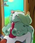 4:5 absol absurd_res accessory amphibian amphibian_humanoid animal_genitalia animal_humanoid animal_penis anthro bodily_fluids breast_play breasts bulbasaur canid canid_humanoid canine canine_genitalia canine_humanoid canine_penis canis clothing cum cum_on_face cumshot day duo ejaculation elemental_creature female flora_fauna flower flower_in_hair game_freak generation_1_pokemon generation_3_pokemon genital_fluids genitals grass green_body hair hair_accessory hi_res humanoid jacket leaf leaf_hair licking male male/female mammal mammal_humanoid mark_(absol) markabsolgold nails nintendo nipples oral penile penis penis_lick plant plant_hair pokemon pokemon_(species) pseudo_hair red_clothing red_eyes red_jacket red_topwear sex spores sun titfuck tongue tongue_out topwear venesa_bulbasaur white_hair wolf wolf_humanoid wood