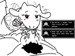 2024 anthro balls bedroom_eyes blush bodily_fluids boss_monster_(undertale) bouncing_ears clothing cum cum_in_sex_toy cum_inside duo ejaculation english_text female female_focus first_person_view genital_fluids genitals handwear heart_symbol horn human lidded_eyes looking_at_viewer male male/female male_pov mammal maroon_eyes mature_female narrowed_eyes oral oral_penetration oven_mittjob oven_mitts penetrable_sex_toy penetration penis pubes red_eyes roleplay rrotzu seductive sex sex_toy simple_background sketch technical_handjob text tongue tongue_out toriel toriel_oven_mitt toying_partner undertale_(series) vein veiny_penis white_background