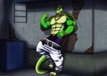 Rating: q
ID: 5406298
Date: 2025-03-01 23:17:18 -0500
Status: active
Score: 11
abs absurd_res alley alternative_fashion anthro backwards_baseball_cap backwards_hat baseball_cap belt biceps black_baseball_cap black_belt black_cap black_clothing black_hat black_headwear bottomwear boxer_briefs brick_wall bulge chain chain_jewelry chain_necklace clothing cocky cocky_smile delinquent dominant dominant_anthro dominant_male dumpster facial_scar fire_escape fist fists_clenched flexing flexing_bicep flexing_muscles footwear gang gangster gold_(metal) gold_jewelry gold_necklace gold_watch green_body green_scales hat headgear headwear hi_res jewelry juniorjosi leaning leaning_on_wall looking_at_viewer male manly muscular muscular_anthro muscular_male necklace pants pecs peeling_paint punk purple_boxer_briefs purple_clothing purple_underwear rebel reptile sagging sagging_pants scales scalie scar shoes showing_off_muscles smile smiling_at_viewer snake sneakers snout snout_scar solo tail thick_arms thug tongue tongue_hanging_out tongue_out underwear wall_(structure) white_bottomwear white_clothing white_pants yellow_eyes post #5406298