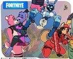 animal_genitalia animal_penis anus barefoot bear blush boots bottomwear bottomwear_down bunny_(bunnywolf) camelid canid canine canine_genitalia canine_penis canis clothed clothing cuddle_team_leader epic_games feet female fennix_(fortnite) footwear fortnite fox gatogenerico gemini_(fortnite) genitals gloves grabbing_hair group gynomorph handwear hi_res intersex kneeling lagomorph leporid llama lt._john_llama machine male male/female mammal masturbation oral pants pants_down partially_clothed penetration penis pussy rabbit red_fox robot ruby_(fortnite) shoes spread_legs spread_pussy spreading standing sucking true_fox vaginal vaginal_penetration wolf