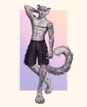 Rating: s
ID: 5657837
Date: 2025-06-21 10:46:52 -0400
Status: active
Score: 7
abs anthro black_bottomwear black_clothing black_shorts blue_eyes bottomwear cheek_tuft clothed clothing facial_tuft full-length_portrait fur grey_body grey_fur hi_res male male_anthro marie_merkh markings muscular muscular_anthro muscular_male neck_tuft pecs portrait shorts solo spots spotted_arms spotted_legs spotted_markings spotted_tail standing tail tail_markings topless tuft v-cut post #5657837