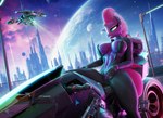 3d_(artwork) absurd_res anthro anthrofied blender_(artwork) clothing cyberpunk digital_media_(artwork) equid female friendship_is_magic futuristic hasbro hi_res hooves-art mammal motorcycle my_little_pony my_little_pony:_the_movie_(2017) solo suit tagme tempest_shadow_(mlp) vehicle