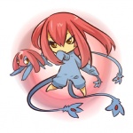 1:1 alternate_species cosplay duo female generation_4_pokemon hair hitec human humanized humanoid legendary_pokemon long_hair mammal mesprit nintendo not_furry pink_hair pokemon pokemon_(species) red_hair