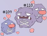 ambiguous_gender digital_media_(artwork) generation_1_pokemon hashtag hi_res id_number koffing male nintendo not_furry open_mouth oral pokemon pokemon_(species) secretsableye simple_background smile teeth text tongue weezing