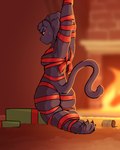 Rating: q
ID: 5365221
Date: 2025-02-10 23:51:23 -0500
Status: active
Score: 40
4:5 absurd_res anthro arms_above_head arms_tied athletic athletic_anthro athletic_female bdsm black_claws black_eyebrows blurred_background blush blush_lines bodily_fluids bondage bound bow_ribbon breasts butt carameltsi carpet clairen_(rivals_of_aether) claws embarrassed eyebrows feet felid feline female female_anthro fireplace flustered fur gift hair hands_above_head hi_res kneeling legs_tied leopard long_tail looking_away mammal messy_hair monotone_body monotone_fur monotone_hair mouth_closed pantherine pink_nose portrait purple_body purple_fur purple_hair raised_tail rear_view red_eyes ribbon_bondage ribbons rivals_of_aether round_ears shaded solo sweat sweatdrop tail thin_tail toe_claws toes white_sclera post #5365221