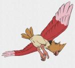 anus avian avian_butt avian_feet beak bird butt feathered_wings feathers feet female feral flying generation_1_pokemon genitals graphite_(artwork) looking_down nintendo non-mammal_pussy open_mouth pokemon pokemon_(species) pussy python13rp rear_view simple_background sketch solo spearow spread_wings talons toes traditional_media_(artwork) white_background wings yaroul