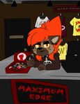 Rating: s
ID: 4472297
Date: 2023-12-14 14:52:01 -0500
Status: active
Score: 3
2017 4_fingers absurd_res accessory alex_scott alternative_fashion anthro biped black_clothing black_collar black_eyebrows black_jacket black_nose black_text black_topwear brown_background brown_body brown_ears brown_eyebrows brown_fur brown_lipstick brown_markings brown_spots brown_tuft cash_register cashier cellphone cheek_tuft chest_wraps chokovit_(artist) clothed clothed_anthro clothed_female clothes_hanger clothing clothing_store collar colored counter detailed_background digital_drawing_(artwork) digital_media_(artwork) door ear_piercing ear_ring electronics english_text eyebrow_through_hair eyebrows eyelashes facial_piercing facial_tuft female female_anthro fingers front_view fur fur_tuft glistening glistening_eyes gloves_(marking) hair half-closed_eyes hi_res holding_cellphone holding_object holding_phone hung_clothing hyena inside jacket jewelry leaning_on_counter lip_piercing looking_at_viewer mammal markings multicolored_body multicolored_fur narrowed_eyes phone piercing pin_accessory pin_button pointy_ears prick_ears punk pupils red_eyes red_hair red_text ring_piercing rise_against shirt simple_background skull_print slit_pupils solo spots spotted_body spotted_fur spotted_hyena store studded_collar studs tank_top text topwear translucent translucent_hair tuft vent wraps yellow_sclera post #4472297