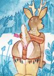Rating: e
ID: 1928236
Date: 2019-07-10 09:53:31 -0400
Status: active
Score: 173
accident accidental_exposure anthro antlers anus anus_only arrow_(weapon) backless_panties bent_over butt candid cervine clothing deer digital_media_(artwork) easy_access forest fur furgonomics horn hunter male mammal mothandpodiatrist oblivious outside painting_(artwork) panties plant quiver_(object) ranged_weapon rear_view solo traditional_media_(artwork) tree tribal underwear wardrobe_malfunction watercolor_(artwork) weapon post #1928236