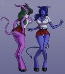 Rating: q
ID: 257418
Date: 2012-10-15 09:24:53 -0400
Status: active
Score: 46
big_breasts big_butt black_hooves blizzard_entertainment blue_body blue_eyes blue_hair blue_skin bottomwear breasts butt cheeky_panties cleavage clothed clothing curvy_figure devil_hs digital_media_(artwork) draenei duo female glowing glowing_eyes green_eyes green_hair hair hair_over_eye hooves horn hourglass_figure humanoid long_hair long_legs looking_at_viewer miniskirt nanako neira not_furry one_eye_obstructed panties panty_shot purple_body purple_skin school_uniform simple_background skirt small_waist standing surprise tail tentacles tight_clothing underbutt underwear uniform warcraft post #257418