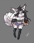 Rating: s
ID: 5386311
Date: 2025-02-20 16:23:49 -0500
Status: active
Score: 48
anthro black_hair black_nose blue_eyes boots bottomwear canid canine canis clothed clothing daisy_dukes denim denim_bottomwear denim_clothing denim_shorts dragonfu femboy food footwear fur grey_(greywolf570) grey_background grey_body grey_fur hair hi_res hotpants legwear male mammal midriff navel shoes shorts simple_background solo taco tail thigh_boots thigh_highs topwear tube_top wolf post #5386311