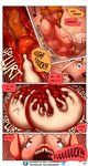 aamon_(james_howard) ahegao anthro balls bat big_penis bodily_fluids bulge comic cum cum_exchange cum_in_balls cum_inside demon dialogue duo english_text genital_fluids genitals gynomorph hi_res huge_penis hyper hyper_genitalia hyper_penis internal intersex intersex/male james_howard looking_pleasured male mammal onlyfans penetration penile penile_penetration penis penis_in_penis size_difference small_dom_big_sub speech_bubble subscribestar subscribestar_logo text tina_(james_howard) urethral urethral_bulge urethral_penetration url vein veiny_balls veiny_penis