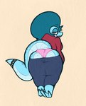 Rating: q
ID: 5538899
Date: 2025-04-30 01:55:46 -0400
Status: active
Score: 25
accessory anthro blue_body blue_hair blue_scales bottomwear bottomwear_down butt claws clothed clothing female furgonomics hair hoodie lizard long_tail looking_at_viewer looking_back looking_back_at_viewer open_mouth panties pants pants_down partially_clothed presenting presenting_hindquarters red_eyes reptile scales scalie smile solo tail tail_accessory topwear underwear zaar_(zaar_blue_lizard) zaar_blue_lizard post #5538899