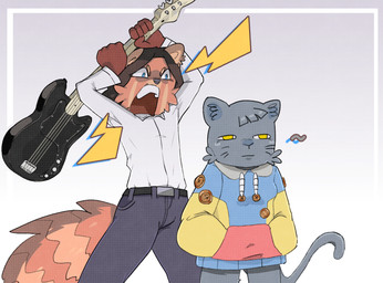 Rating: s
ID: 5322602
Date: 2025-01-21 21:14:32 -0500
Status: active
Score: 6
2024 ailurid amber_eyes ambiguous_gender angry anthro arlie_meadow bass_guitar blue_clothing blue_eyes blue_hoodie blue_topwear bottomwear brown_body brown_fur brown_hair clothing domestic_cat duo ears_up facial_markings felid feline felis fluffy fluffy_tail fur grey_body grey_bottomwear grey_clothing grey_fur grey_pants guitar hair head_markings hi_res hoodie male male_(lore) mammal markings mitya_(mitrotsky) mityaverse multicolored_clothing musical_instrument open_mouth pants plucked_string_instrument red_body red_clothing red_fur red_hoodie red_panda red_topwear relaxing shirt short_hair string_instrument striped_markings striped_tail stripes tail tail_markings thin_tail topwear white_body white_clothing white_fur white_shirt white_topwear yellow_clothing yellow_hoodie yellow_topwear post #5322602