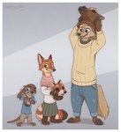 Rating: s
ID: 5592373
Date: 2025-05-23 08:08:42 -0400
Status: active
Score: 16
aar0njay ailurid anthro band_(marking) banded_tail barefoot bodily_fluids brown_body brown_fur canid canine canis claws clenched_teeth clothed clothing costume coyote crossdressing disguise equid equine feet female fox fur fursuit fursuit_head group hi_res hooves horse lagomorph leporid long_ears looking_back male mammal markings mask mustelid open_mouth orange_body orange_fur otter rabbit red_panda simple_background size_difference smile stilts struggling_to_fit sweat tail tail_markings tan_body tan_fur teeth trio undercover yellow_body yellow_fur post #5592373