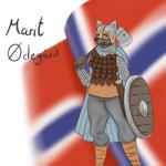 1:1 anthro armor axe blackbetty canid canine canis cape clothed clothing female headgear helmet hi_res mammal melee_weapon shield solo weapon wolf