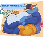Rating: s
ID: 3979722
Date: 2023-04-08 14:05:24 -0400
Status: active
Score: 62
2023 anthro asking_if_sure asking_viewer avian beak belly big_belly bird bodily_fluids bodily_noises bowl cereal cereal_bowl container deep_navel dialogue digestion english_text extended_sound_effect feathers flying_sweatdrops food froot_loops glorsh holding_belly kellogg's male mascot morbidly_obese morbidly_obese_anthro morbidly_obese_male navel nude obese obese_anthro obese_male object_on_belly onomatopoeia open_mouth overweight overweight_anthro overweight_male rumbling_stomach sharkavian sitting slosh sloshing_belly solo sound_effect_variant sound_effects speech_bubble stuttering sweat sweatdrop talking_to_viewer text toucan toucan_sam weight_gain wide_eyed post #3979722