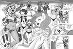 abs age_difference angel_(mlp) anthro anthrofied apple_bloom_(mlp) applejack_(mlp) arthropod avian big_breasts bikini boastudio bovid bovine breasts butt changeling cleavage clothed clothing dialogue dragon english_text equid equine exclamation_point female feral fluttershy_(mlp) freckles friendship_is_magic gabby_(mlp) group gryphon hand_on_hip hasbro hi_res horn lagomorph leporid male mammal monochrome muscular muscular_female my_little_pony mythological_avian mythological_creature mythological_equine mythological_scalie mythology ocellus_(mlp) older_female pegasus rabbit rainbow_dash_(mlp) rarity_(mlp) reformed_changeling sandbar_(mlp) scalie scootaloo_(mlp) sibling_(lore) silverstream_(mlp) sister_(lore) sisters_(lore) smolder_(mlp) spike_(mlp) sweetie_belle_(mlp) swimwear tail text topless two-piece_swimsuit unicorn wings yak yona_yak_(mlp) younger_female