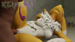 16:9 3d_(artwork) 3d_animation abdominal_bulge animated anthro anthro_penetrated bandai_namco bedroom_eyes big_floppa bodily_fluids breasts canid digimon digimon_(species) digital_media_(artwork) duo female female_penetrated fur fur_markings genital_fluids genitals hi_res high_framerate huge_filesize human human_on_anthro human_penetrating human_penetrating_anthro human_penetrating_female interspecies kehveli leg_markings long_playtime looking_pleasured male male/female male_penetrating male_penetrating_anthro male_penetrating_female mammal markings narrowed_eyes no_sound penetration penile penile_penetration penis penis_in_pussy purple_markings pussy renamon seductive sex teeth thigh_markings tomoe_(symbol) tongue vaginal vaginal_penetration warfare_machine warfare_renamon webm white_body white_fur widescreen