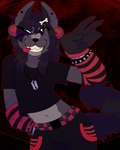 Rating: s
ID: 5572011
Date: 2025-05-14 15:50:58 -0400
Status: active
Score: 2
alternative_fashion anthro arm_warmers armwear black_and_red bone bracelet canid canine chowmalgamation clothing ear_piercing emo fluffy fluffy_hair fluffy_tail gesture hair hand_gesture hi_res jewelry lgbt_pride mammal piercing pride_colors razor solo spiked_bracelet spikes stretched_ears tail tongue tongue_out tools transgender_pride_colors v_sign post #5572011
