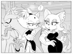 Rating: s
ID: 5632375
Date: 2025-06-10 03:36:10 -0400
Status: active
Score: 69
2025 alcohol anthro armwear bat beverage blaze_the_cat bodily_fluids breast_envy breasts cleavage clothed clothing cocktail cocktail_glass container crossed_arms cup curvy_figure domestic_cat dress drinking_glass elbow_gloves eulipotyphlan felid feline felis female glass glass_container glass_cup gloves greyscale group handwear hedgehog hi_res holding_cocktail looking_at_breasts male mammal monochrome question_mark rouge_the_bat sega shira-hedgie silver_the_hedgehog sketch sonic_the_hedgehog_(series) staring_at_chest sweat sweatdrop trio post #5632375