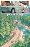 anthro car comic conditional_dnp cover cover_art cover_page detailed_background dialogue driving duo english_text felid feline finn_(funkybun) funkybun hi_res lizard male mammal nick_(funkybun) public reptile scalie serval text toyota toyota_camry vehicle