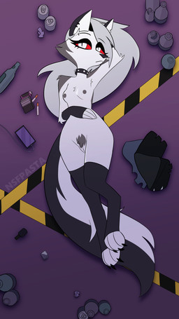 Rating: e
ID: 5672292
Date: 2025-06-27 22:42:25 -0400
Status: active
Score: 274
9:16 accurate_breast_size anthro biped black_eyeshadow breasts canid canid_demon canine choker clothing collar colored demon digitigrade ear_piercing eyelashes eyeshadow female fur genitals hellhound helluva_boss hi_res humanoid jewelry leggings legwear looking_at_viewer loona_(helluva_boss) lying makeup mammal multicolored_body multicolored_fur mythological_canine mythological_creature mythology necklace nipples notched_ear nsfpasta nude nude_anthro nude_female on_model paws piercing pubes red_sclera small_breasts solo spiked_collar spikes tail vulva white_body white_eyes white_fur post #5672292