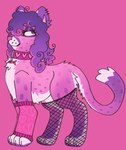 Rating: s
ID: 5457768
Date: 2025-03-26 12:26:18 -0400
Status: active
Score: 4
ambiguous_gender armwear charm_(jewelry) clothing collar cougar countershade_fur countershading curly_hair digital_media_(artwork) felid feline feral fish_symbol fur gradient_markings hair heart_pattern heart_pupils hi_res ibispaint_(artwork) jackrabbit_(artist) keychain mammal paws pink_background simple_background smile solo sparklefur post #5457768