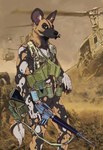 Rating: s
ID: 5594817
Date: 2025-05-24 11:03:46 -0400
Status: active
Score: 15
african_wild_dog alice_(disambiguation) anthro army assault_rifle canid canine gun hi_res m16 m1967 male mammal military military_clothing ranged_weapon rifle soldier solo tactical_gear tacticalfur united_states_of_america vietnam_war war warrior weapon post #5594817