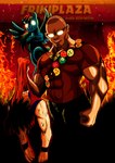 2018 dragon_ball dragon_ball_z equid equine eyewear female friendship_is_magic frikiplaza ghostly666 glasses goku group guadalajara hasbro hi_res horse human humor male mammal mexico muscular muscular_male my_little_pony mythological_creature mythological_equine mythology not_furry_focus otaku parody pegasus pony rainbow_dash_(mlp) saiyan trio wings