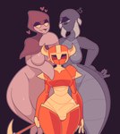 Rating: e
ID: 3757149
Date: 2022-12-18 03:00:40 -0500
Status: active
Score: 93
absurd_res angry armor bedroom_eyes big_bulge blush blush_lines bodily_fluids breasts bulge claws clothing conditional_dnp corruptor_(terraria) cross-popping_vein detailed_bulge eyelashes eyeshadow featureless_breasts female floaty_gross_(terraria) genital_outline genitals green_eyes group gynomorph heart_symbol hi_res horn huge_hips huge_thighs humanoid intersex makeup monster narrowed_eyes nude orange_clothing penis_outline pickaxe pink_body purple_body red_body red_clothing seductive sweat terraria thick_thighs trio welwraith wide_hips yellow_clothing yellow_eyes post #3757149