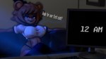 Rating: q
ID: 4460400
Date: 2023-12-08 13:42:09 -0500
Status: active
Score: 77
16:9 2023 3d_(artwork) animatronic anthro bear bedroom_eyes big_breasts blue_eyes breasts brown_body clock clothed clothing computer crossed_legs crossgender cryptiacurves_(modeler) desk dialogue digital_clock digital_media_(artwork) electronics english_text female five_nights_at_freddy's freddy_(fnaf) fredina's_nightclub frenni_(cryptiacurves) furniture hat headgear headwear hi_res inside keyboard leafytheleafer machine mammal mtf_crossgender narrowed_eyes night partially_clothed robot scottgames screen seductive smile sofa solo speech_bubble table text thick_thighs time widescreen post #4460400