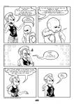 2017 animated_skeleton bone c-puff comic english_text eye_patch eyewear female fish hi_res humanoid marine monochrome sans_(undertale) skeleton speech_bubble text undead undertale undertale_(series) undyne url