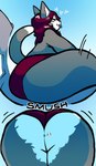 Rating: q
ID: 5593751
Date: 2025-05-23 21:20:38 -0400
Status: active
Score: 14
absurd_res anthro arthropod big_butt blush blush_lines butt butt_crush chair clothing digital_media_(artwork) domestic_cat duo english_text felid feline felis female fur furniture grey_body grey_fur heart_symbol hi_res insect lepidopteran mammal micro on_chair signature sitting sitting_on_another sitting_on_chair tetra_(artist) tetra_grey-tux text tongue tongue_out tuxedo_cat underwear white_body white_fur post #5593751