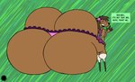 Rating: q
ID: 5592228
Date: 2025-05-23 05:35:13 -0400
Status: active
Score: 0
abstract_background accessory anthro artist_logo artist_name big_butt blush blush_lines bodily_fluids bottom_heavy brown_body brown_fur bubble_butt butt butt_cleavage claws clothed clothing crossdressing curvy_figure dialogue dress embarrassed english_text eulipotyphlan eyelashes featureless_feet feet femboy footwear frilly frilly_clothing frilly_panties frilly_underwear fur hair hair_accessory hand_on_leg hand_on_thigh hi_res huge_butt hyper hyper_butt johnathan_(drybonesbones) knee_highs knee_socks legwear logo long_hair male mammal mole_(animal) panties purple_clothing purple_dress rear_view shoes signature small_waist socks solo sweat sweatdrop text thatdawgmurray thick_thighs underwear post #5592228