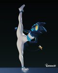 Rating: q
ID: 2441539
Date: 2020-10-09 19:57:58 -0400
Status: active
Score: 89
2020 absurd_res anthro black_background blaze_(marking) blue_body blue_hair bottomwear camel_toe catober catober_2020 clothed clothing countershade_arms countershading crop_top digital_media_(artwork) domestic_cat exercise facial_markings felid feline felis feliscede female fierce fighting_pose fist flexible footwear front_view full-length_portrait fully_clothed generation_4_pokemon gymnastics hair head_markings hi_res luxray mammal markings midriff nintendo on_one_leg one_leg_up pants pokemon pokemon_(species) portrait pose raised_leg red_sclera reflection round_ears serious_face shaded shirt shoes simple_background solo splits spread_legs spreading standing tight_bottomwear tight_clothing tight_pants topwear vertical_splits white_bottomwear white_clothing white_footwear white_pants white_shoes white_topwear yellow_eyes yellow_markings post #2441539