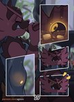 2023 agious anthro comic dialogue duo english_text eyeball felid feline food generation_7_pokemon group hi_res incineroar male mammal nintendo plant pokemon pokemon_(species) text tree url