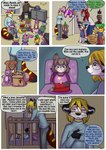 2016 ailurid anthro babystar biped canid canine canis comic detailed_background dialogue digital_media_(artwork) domestic_cat domestic_pig eeveelution english_text felid feline felis female flareon fox fur gemma_polson generation_1_pokemon group hair hi_res hybrid jack_murdock lying male mammal nintendo pantherine pokemon pokemon_(species) rasile_murdock red_panda rodent sciurid sitting standing suid suina sus_(pig) text tiger tree_squirrel wolf young young_anthro zeezee_murdock