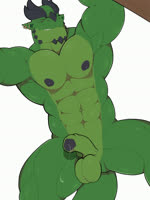 Rating: e
ID: 1770002
Date: 2019-01-19 17:16:20 -0500
Status: active
Score: 319
2018 2d_animation 3:4 abs animated anthro azu_cacti balls barazoku black_glans black_nipples blue_eyes bodily_fluids dragon ear_piercing ear_ring flash_conversion foreskin genital_fluids genitals glans green_balls green_body green_penis green_scales grin half-erect hi_res humanoid_genitalia humanoid_penis inbetweening industrial_piercing inkgoat loop low-angle_view male motion_tweening muscular muscular_anthro muscular_male mythological_creature mythological_scalie mythology navel nipples non-mammal_balls nude penis piercing precum ring_piercing scales scalie short_playtime simple_background smile solo sound sound_warning subuser tail webm white_background worm's-eye_view post #1770002