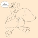 Rating: e
ID: 5406256
Date: 2025-03-01 22:50:39 -0500
Status: active
Score: 66
2025 absurd_res anal anal_vore anthro anus big_butt blush butt canid canine chikn_nuggit dialogue duo english_text extreme_size_difference female fox genitals guide_lines hi_res kneeling looking_up mammal oblivious one_eye_closed open_mouth pussy raised_tail rear_view simple_background size_difference slushi_(chikn_nuggit) sparky_the_chu speech_bubble tail tail_anus text thick_thighs vore post #5406256