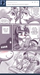 2013 ask_blog blush comic cutie_mark dialogue english_text equid equine eyewear feathered_wings feathers female feral friendship_is_magic fur glasses hair happy hasbro horn john_joseco mammal monochrome my_little_pony mythological_creature mythological_equine mythology princess princess_celestia_(mlp) royalty smile text tumblr twilight_sparkle_(mlp) winged_unicorn wings