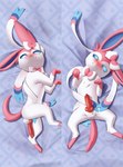 animal_genitalia animal_penis canine_genitalia canine_penis dakimakura dakimakura_design eeveelution feral generation_6_pokemon genitals male nintendo penis pokemon pokemon_(species) solo steel_cat sylveon