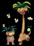 2020 alolan_exeggutor alolan_form ambiguous_gender bodily_fluids claws cutiefly digital_media_(artwork) elemental_creature exeggutor flavia-elric flora_fauna flying generation_1_pokemon generation_7_pokemon group leaf long_neck looking_at_another low_res nintendo open_mouth open_smile pixel_(artwork) plant pokemon pokemon_(species) regional_form_(pokemon) sharp_teeth smile standing sweat sweatdrop tail teeth toe_claws tongue white_sclera wings