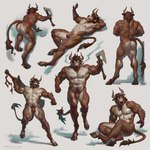 Rating: e
ID: 5388789
Date: 2025-02-21 18:53:51 -0500
Status: active
Score: 125
1:1 anthro anus axe balls bovid bovine brown_balls brown_body brown_fur brown_hair brown_penis butt casual_nudity cattle cloven_hooves european_mythology foreskin fur genitals greek_mythology hair hi_res hooves horn humanoid_genitalia humanoid_penis looking_at_viewer lying male mammal melee_weapon minotaur multicolored_body multiple_angles multiple_poses muscular muscular_anthro muscular_male mythology nipples nude on_back penis pose pubes rear_view scar simple_background sitting solo standing sword tail tail_tuft taran_fiddler tuft two_tone_body unguligrade unretracted_foreskin weapon post #5388789