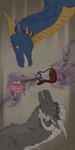 Rating: s
ID: 5575998
Date: 2025-05-16 05:24:16 -0400
Status: active
Score: 2
1:2 aladar_eners blue_body blue_scales dragon duo electric_guitar feral fur furred_dragon furred_scalie grey_body grey_fur guitar hi_res horn lisiya male musical_instrument mythological_creature mythological_scalie mythology notes plucked_string_instrument portrait scales scalie smile spikes spikes_(anatomy) string_instrument post #5575998