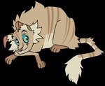 2020 alpha_channel ambiguous_gender blue_eyes brown_body brown_fur character_name digital_drawing_(artwork) digital_media_(artwork) domestic_cat felid feline felis feral flat_colors full-length_portrait fur inner_ear_fluff lying mammal nifty-senpai paws portrait rushtail_(riverclan) simple_background smile snout solo tail tan_body tan_fur tan_inner_ear_fluff transparent_background tuft warriors_(book_series)