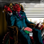 Rating: e
ID: 207620
Date: 2012-04-16 16:50:03 -0400
Status: active
Score: 39
1:1 5_fingers alcohol armchair balls beverage black_tie_(suit) blue_bottomwear blue_clothing blue_jacket blue_pants blue_topwear bodily_fluids bottomwear chair cigar clothing container cum cum_in_a_cup cum_in_container cup dragon drinking_glass fingers food foreskin front_view furniture genital_fluids genitals glans glass glass_container glass_cup green_balls green_eyes half-erect humanoid_genitalia humanoid_penis inside jacket male mythological_creature mythological_scalie mythology necktie on_chair pants partially_retracted_foreskin penis penis_poking_out penis_through_fly precum presenting profec purple_necktie red_body red_scales red_tail scales scalie shot_glass sitting sitting_on_chair smoke smoking snout solo suit tail tan_glans tan_penis topwear unprofessional_behavior whiskey_glass window post #207620